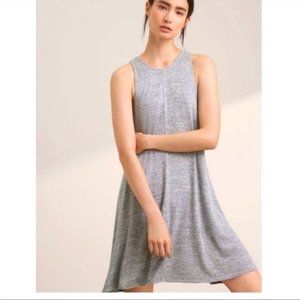 Aritzia Wilfred Free Rosa Tank Dress In Grey Sz XS